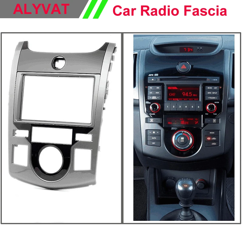 Высококачественная Автомобильная рама для KIA Cerato Koup (TD) Forte Stereo Facia Dash CD Trim Install Kit |