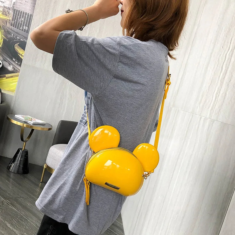 2019 новая Индивидуальная сумка с Микки Маусом Милая женская через плечо из