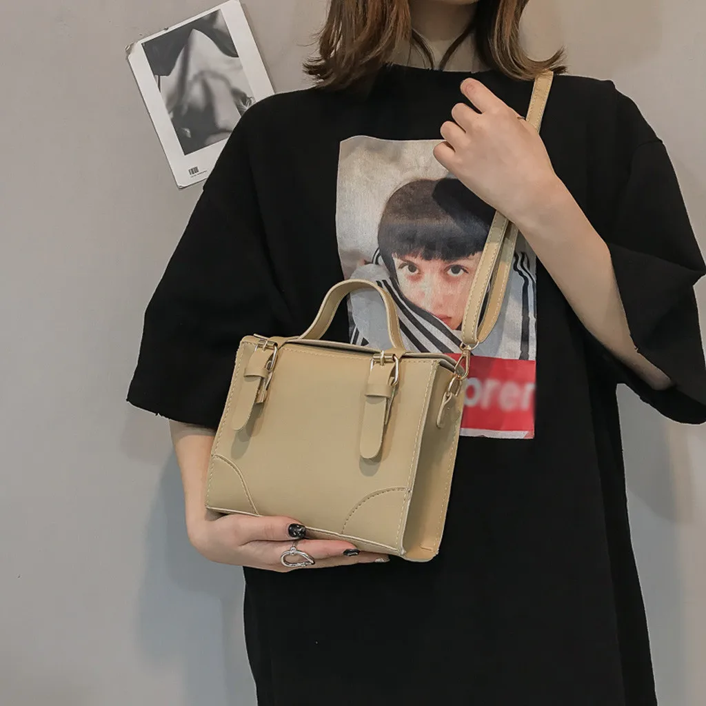 Сумка мессенджер MOLAVE Женская кожаная через плечо однотонная 9329|Сумки с ручками| |