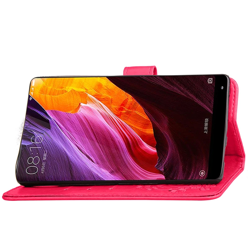 Чехол для телефона Xiaomi MI Mix 6 4 дюйма флип чехол из искусственной кожи с Рисунком