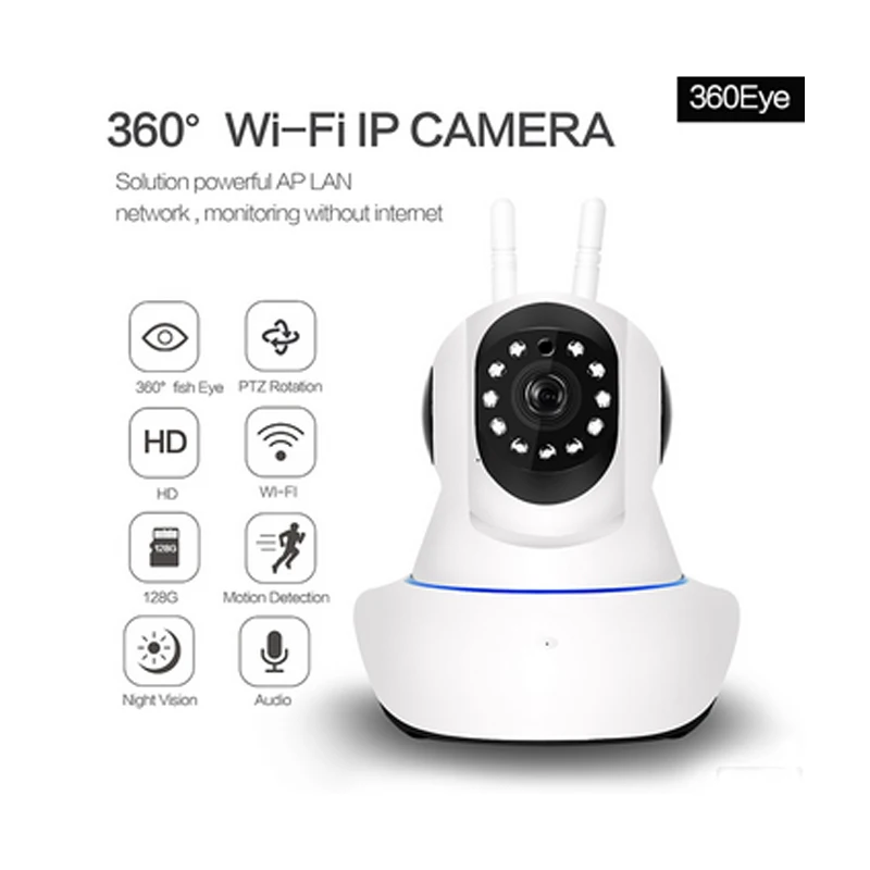 1080 P P2P PTZ Беспроводной Wi Fi IP Камера безопасности 2 способ аудио камера