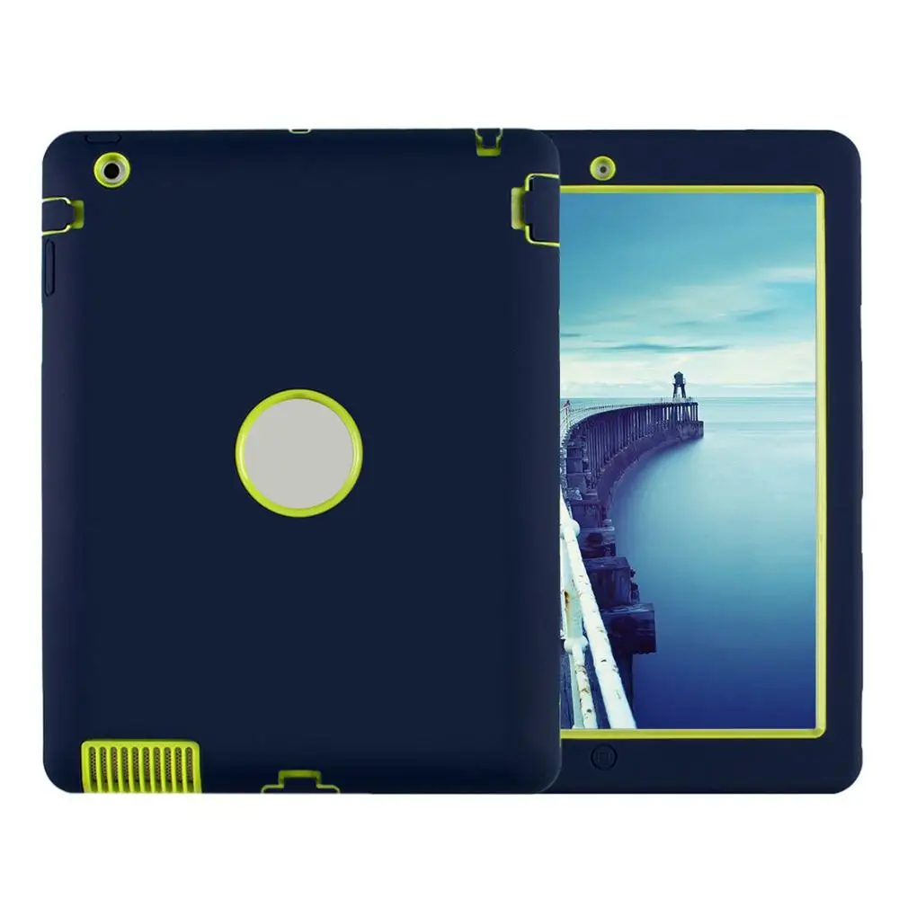 Новый защитный чехол для Apple iPad 2 3 4 детский безопасный Ударопрочный силиконовый
