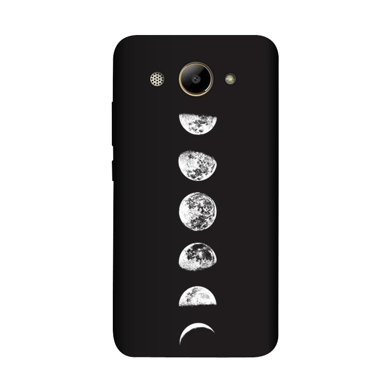 As picture showing Мягкий чехол PENSEN из ТПУ 5,0 дюйма для huawei Y3, чехол, матовый чехол с рисунком для huawei Y5 lite, чехол для телефона s, чехол с котом - Цвет: As picture showing