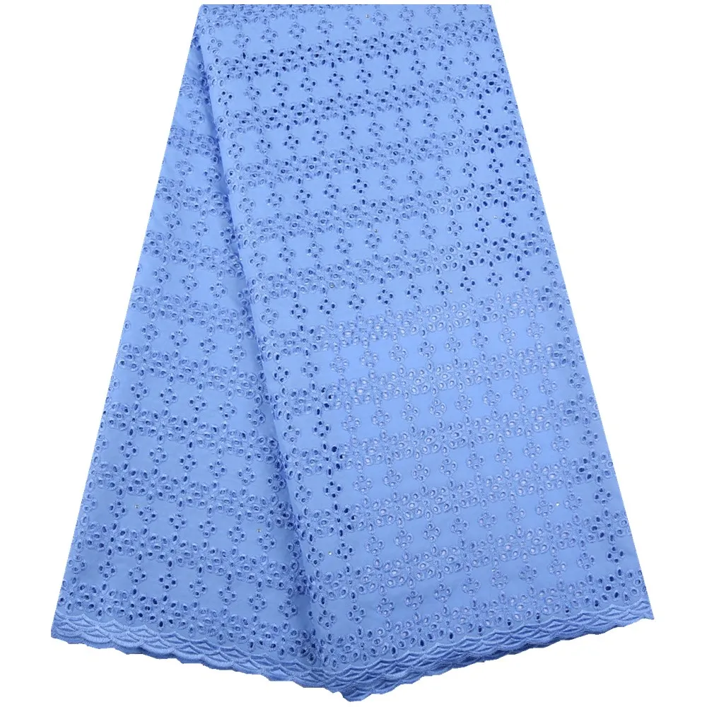 Нигерийское кружево ткань Африканский сухой хлопок кружевной ткани 2019