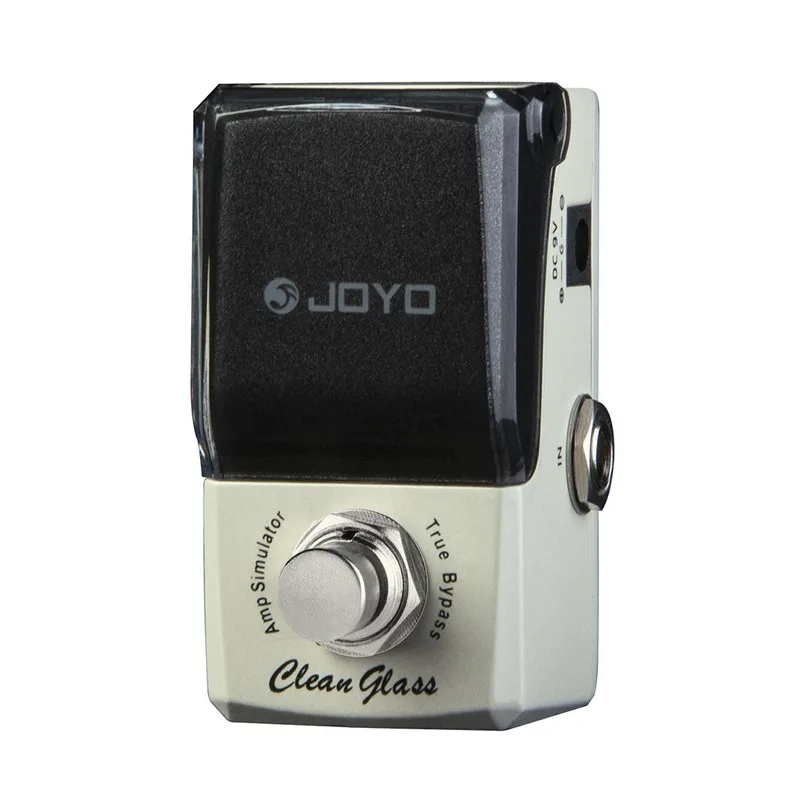 JOYO JF-307 Чистая Стеклянная педаль для гитары процессор симулятор Amp мини-педаль