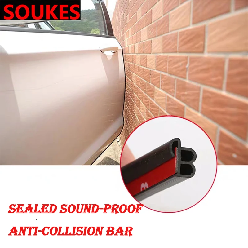 Уплотнительная Звукоизоляционная полоса для дверей автомобиля 5 м Renault Megane Duster Clio