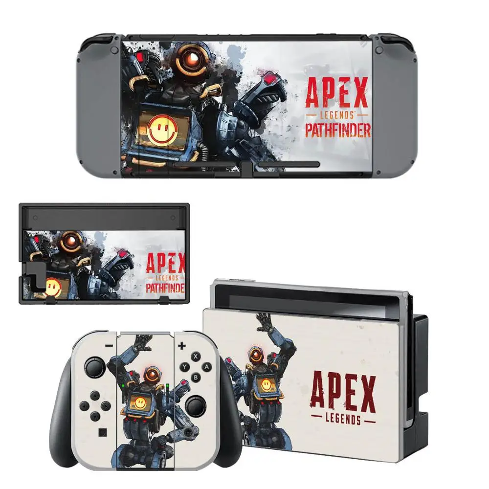YSNS1882 Nintendo Switch apex легенды кожи vinilo NintendoSwitch перечисленные наклейки совместимый с консольный переключатель Nintendo и джойстиков Joy-Con - Цвет: YSNS1882