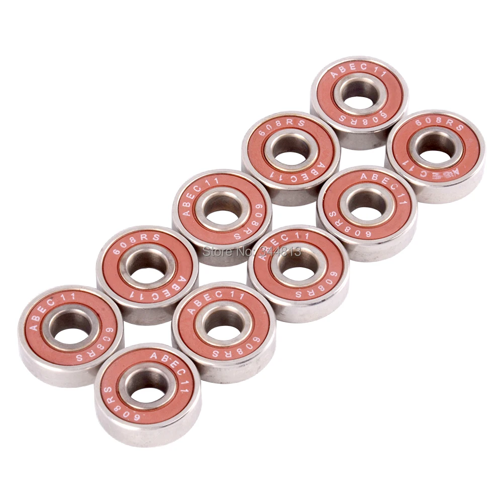 Роликовые подшипники для скейтборда FreeLine Лонгборд Спиннер набор из 10 шт. ABEC