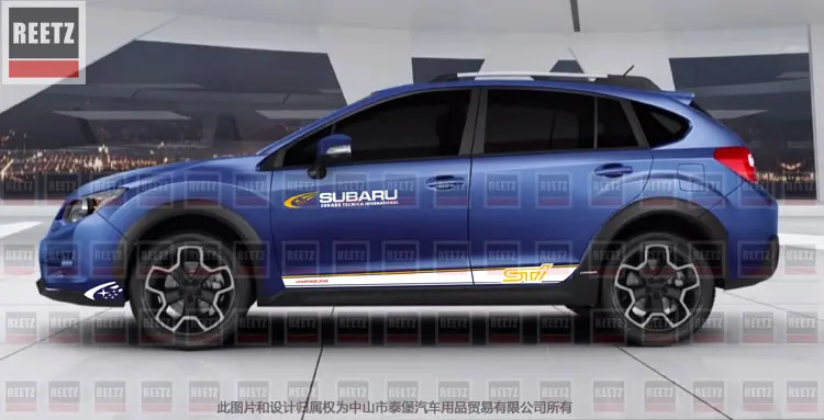 TAIYAO автомобильный стильный спортивный автомобильный стикер для- Subaru XV Mark Levinson автомобильные аксессуары и наклейки авто стикер