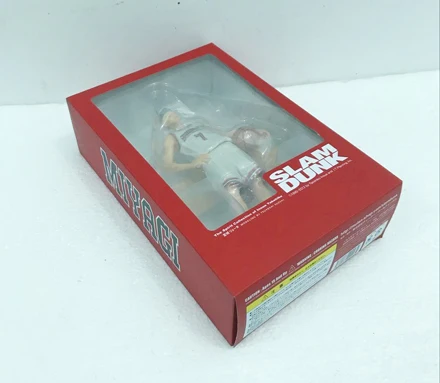 Аниме Shohoku SLAM DUNK фигурка Miyagi Akagi Rukawa Sakuragi Mitsui модель подарок-игрушка для мальчика Slamdunk коллекционные вещи полный комплект - Цвет: No.7white with box