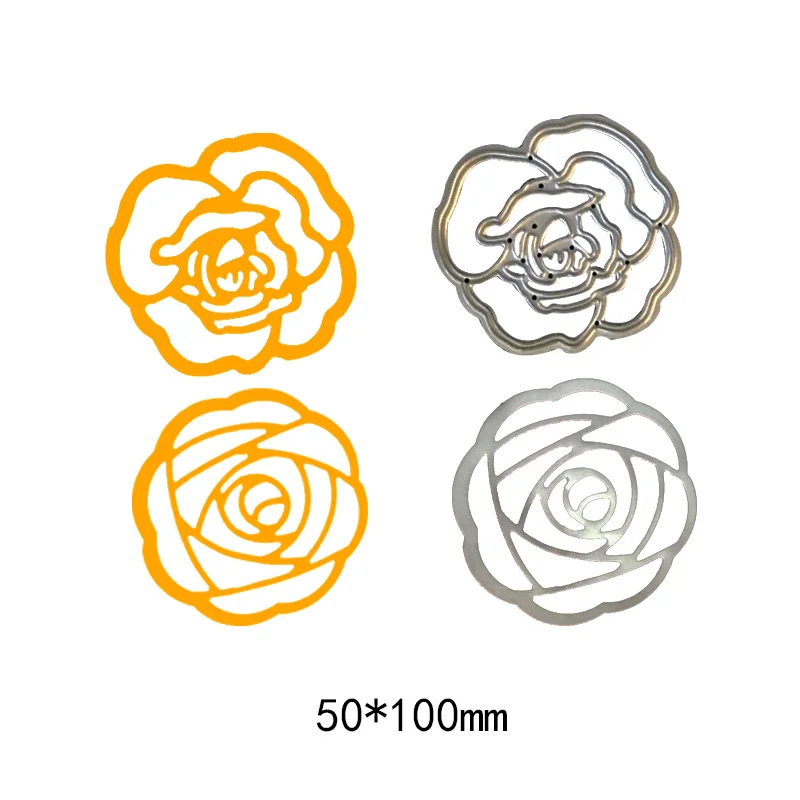 Metal Steel Scrapbook Craft Dies Cards Scrapbooking Cutting Die 3D Stamp DIY Card Photo Album Embossing Decoration Flowers New|Вырубные
