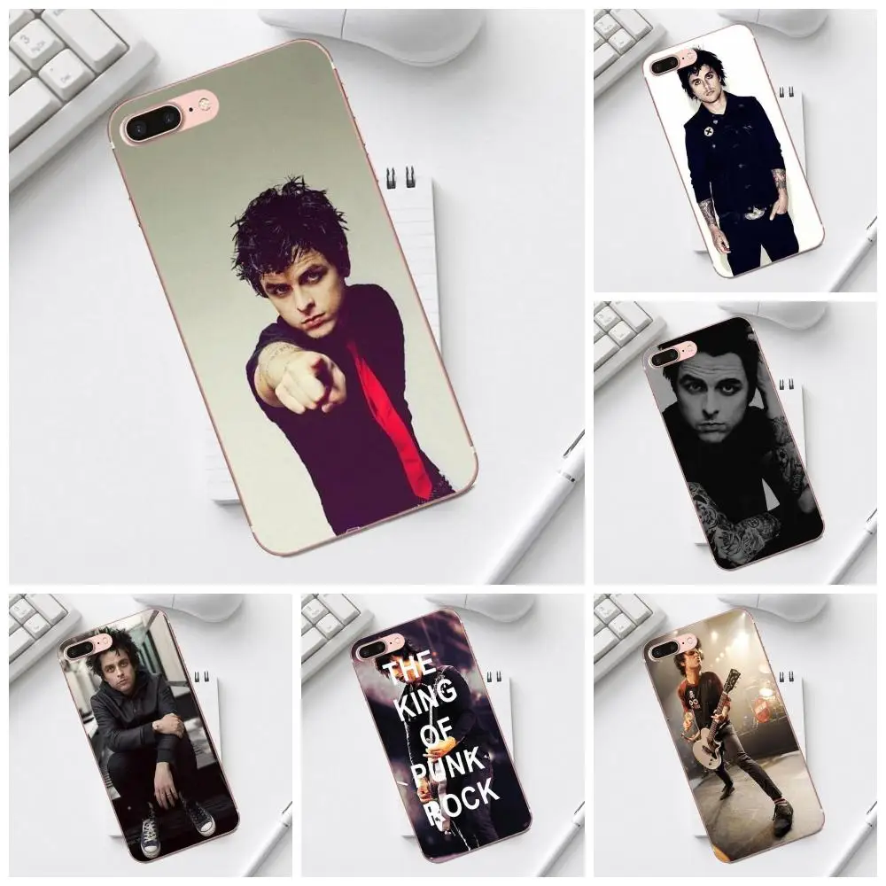 Мягкая коробка для звонков Зеленый День Billie Joe Armstrong iPhone 4 4S 5 5C SE 6 6S 7 8 Plus X XS Max XR Galaxy