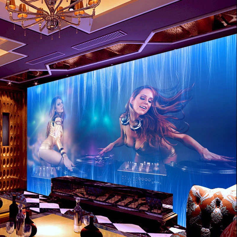 Обои для KTV 3D стереоскопические тематические обои на заказ ночного клуба бара |