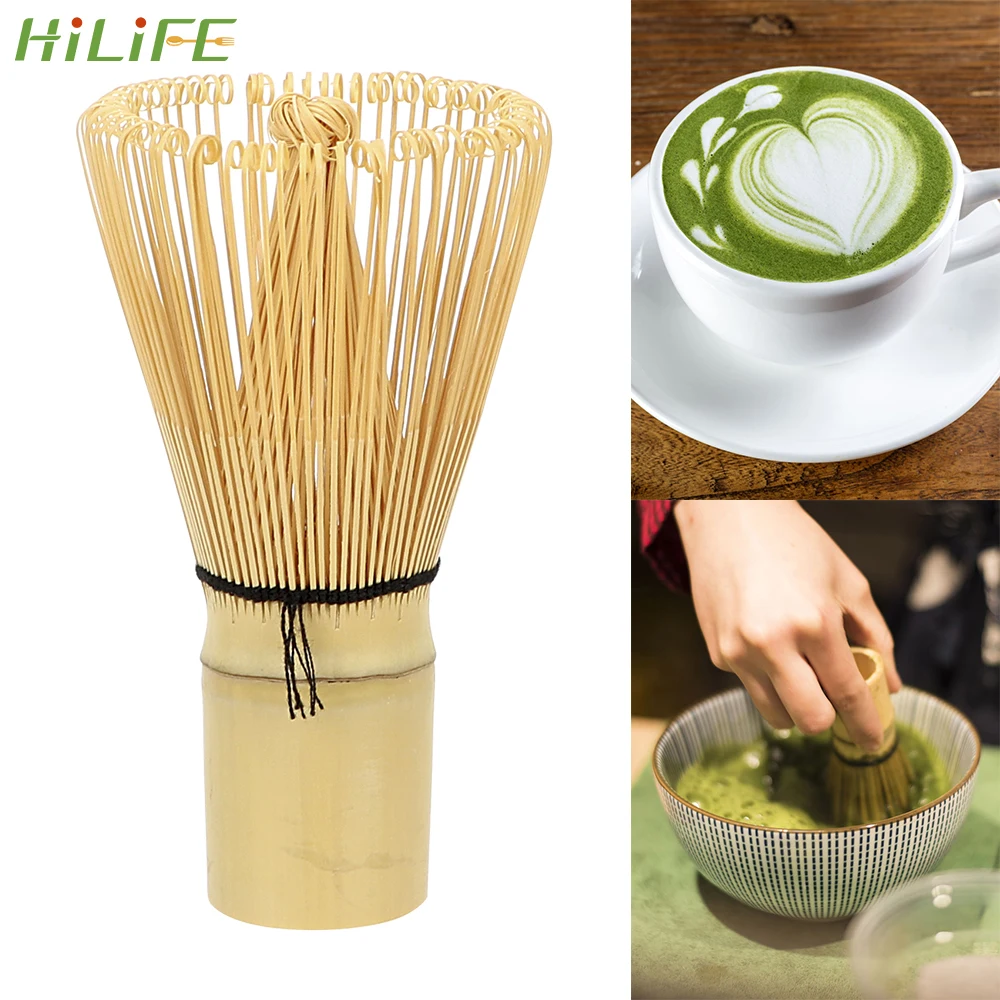 

HILIFE Matcha Whisk Tea Brush Bamboo Green Tea Powder Bolosy Japanese Ceremony Chasen Tea Set Accessories