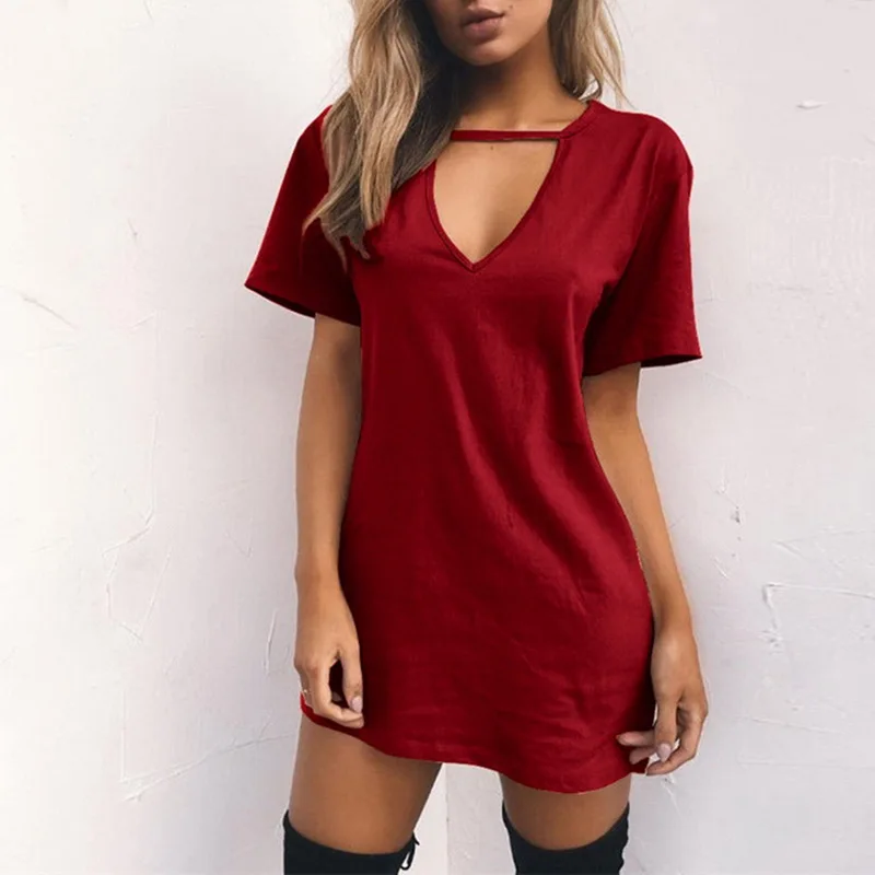 Женская футболка н-ролл орла Висячие v-образным вырезом повседневное сексуальное