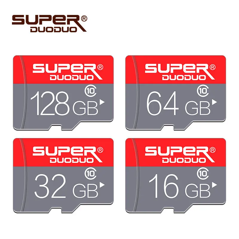 Карта памяти micro sd реальная емкость класс 10 8 ГБ 16 32 TF Micro высокая скорость 64 128 для