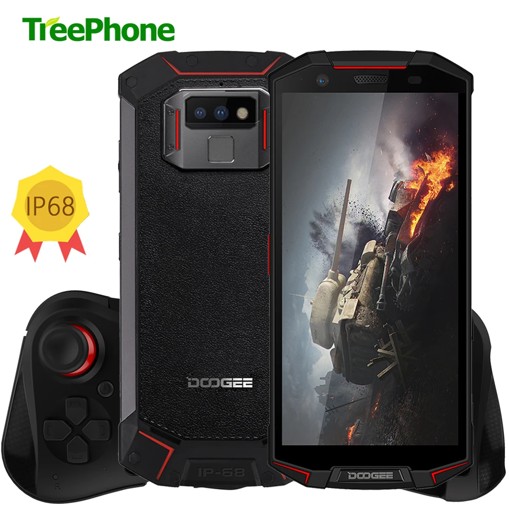DOOGEE S70 IP68/IP69K лица и Touch ID NFC Смартфон 6 + 64 ГБ 5 99 &quotFHD Экран мобильного телефона 16MP