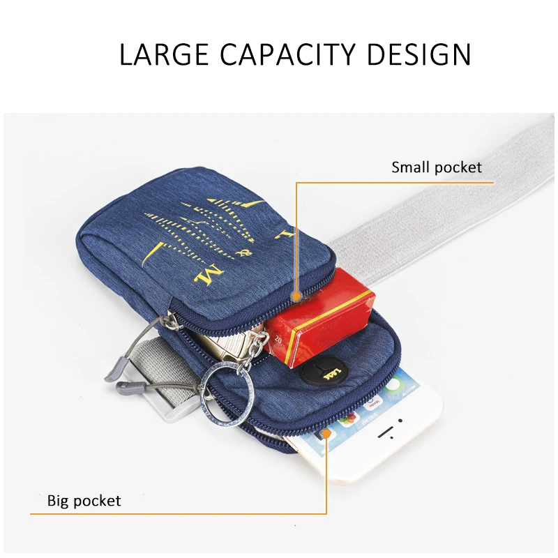 Универсальный чехол для телефона сумка мобильного на руку спортивная