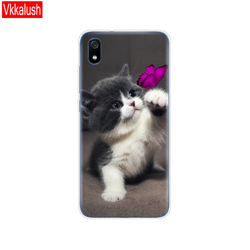 11051 Силиконовый чехол для Xiaomi Redmi 7a, чехол s, полная защита, мягкая задняя крышка из ТПУ для Redmi 7 A, чехол-бампер для телефона - Цвет: 11051