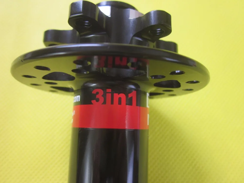 Дисковый тормоз для горного велосипеда Передний фонарь D771SB 3 в 1 черный красный 24