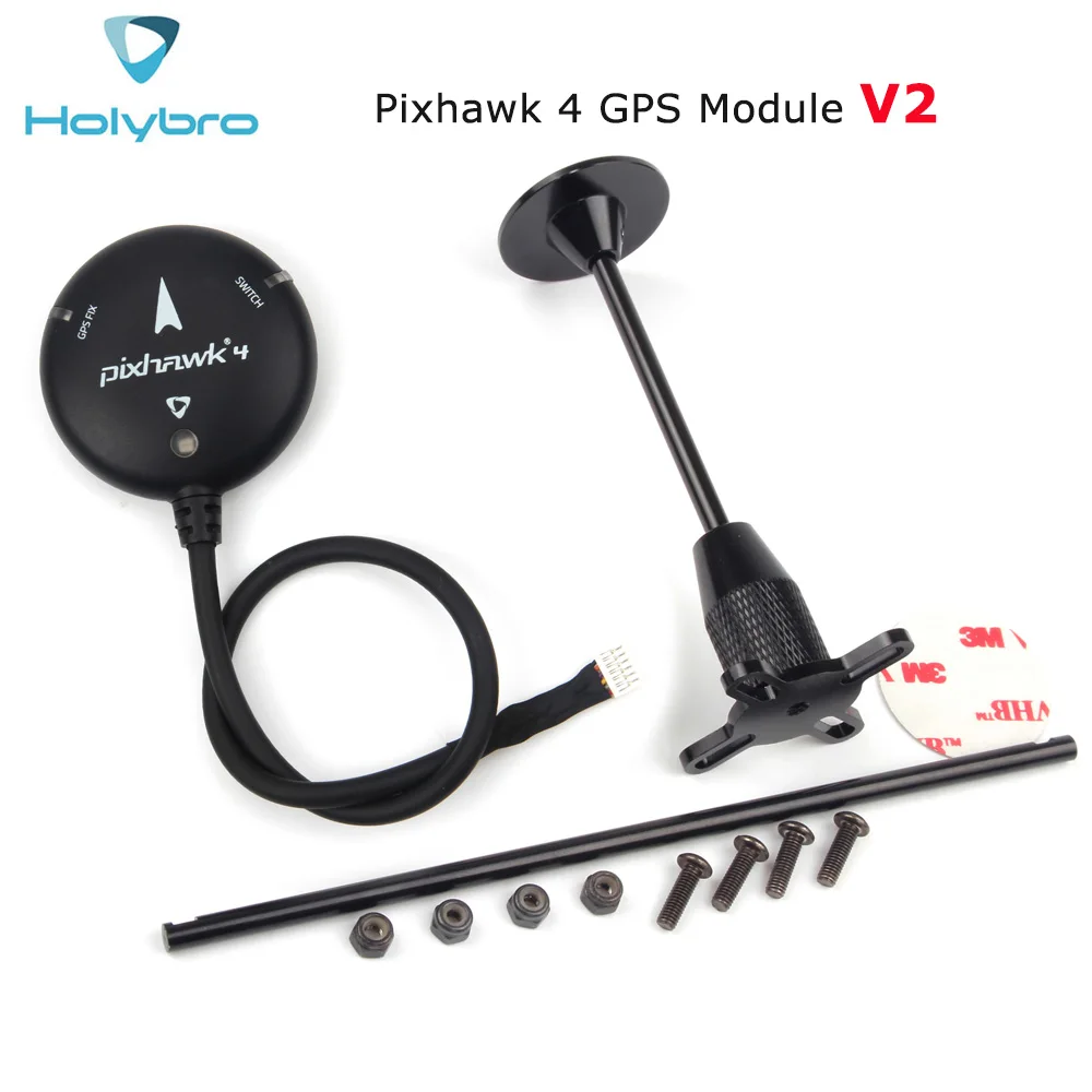 HolyBro 2nd Pixhawk 4 NEO-M8N GPS модуль V2 с IST8310 компас светодиодный индикатор для 4/Pixhawk4 мини