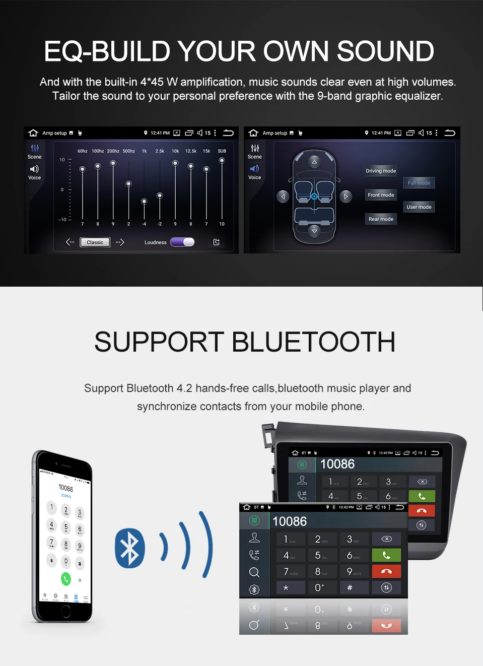 Ips " 4 Гб+ 64 Гб DSP для Honda Civic 2012- левый привод Android 8,1 PX5 Восьмиядерный камера заднего вида Wifi Bluetooth GPS автомобильный радиоприёмник