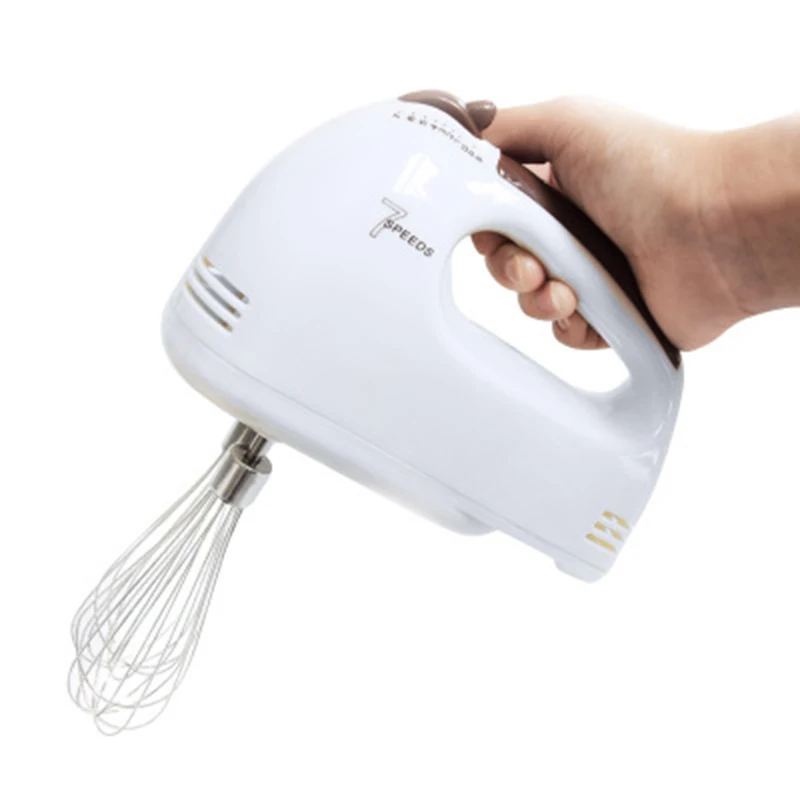 Миксер 100 Вт электрический ручной миксер для пищевых продуктов 7 скоростей