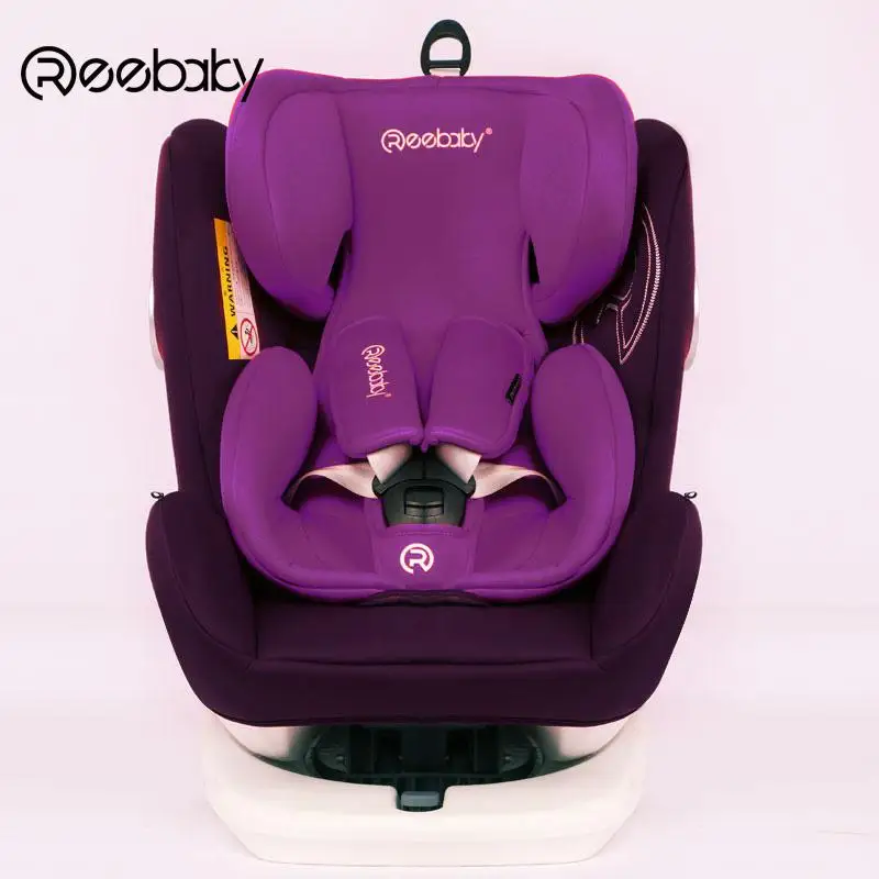 Reebaby Murphy 0-12 лет Детское автомобильное безопасное сиденье Isofix интерфейс откидное сиденье может сидеть 3c Сертификация - Цвет: P