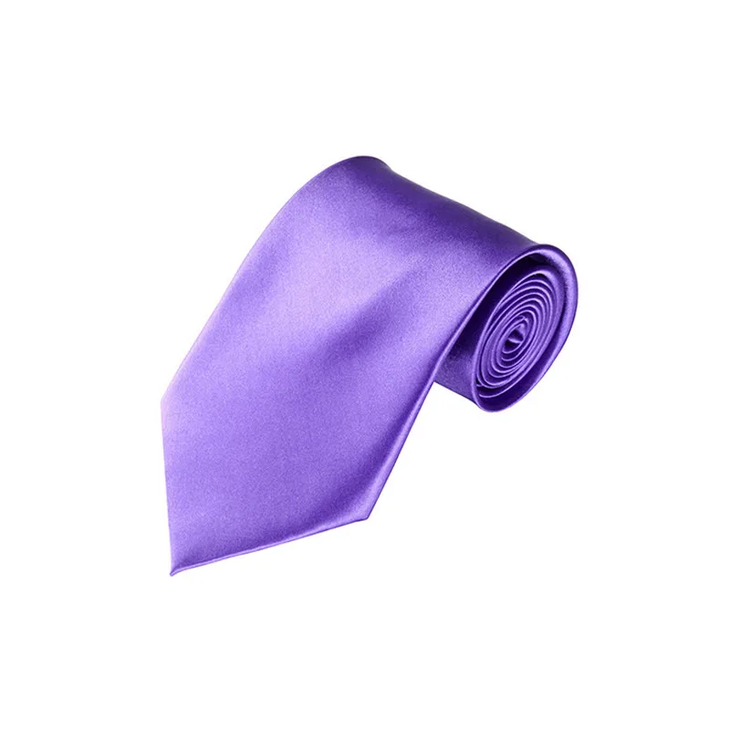 32 purple 10 см широкие мужские галстуки женские простые Галстуки вечерние свадебные смокинговые костюмы блестящие Галстуки 26 цветов - Цвет: 32 purple