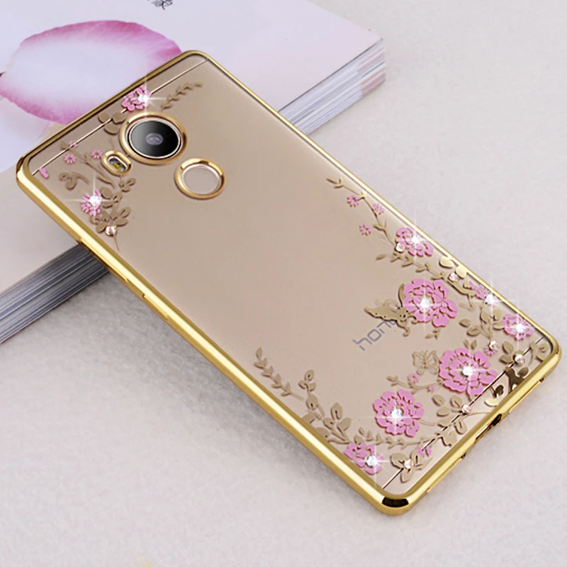 YueTuo роскошный золотой ТПУ чехол для телефона carcasa fundas coque cover huawei mate 8 mate8