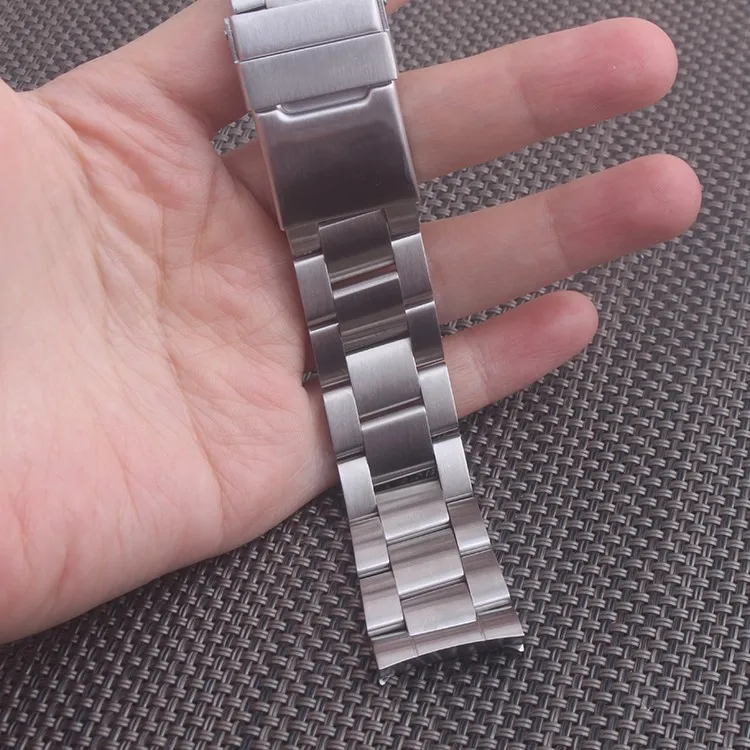 Высококачественный матовый браслет из нержавеющей стали 22 мм ремешок для часов
