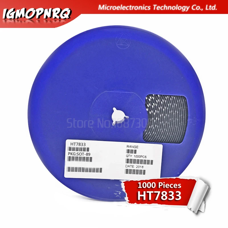 1000PCS HT7833-1 SOT89 HT7833 SOT 7833-1 SMD 7833-A 7833 igmopnrq | Электронные компоненты и принадлежности