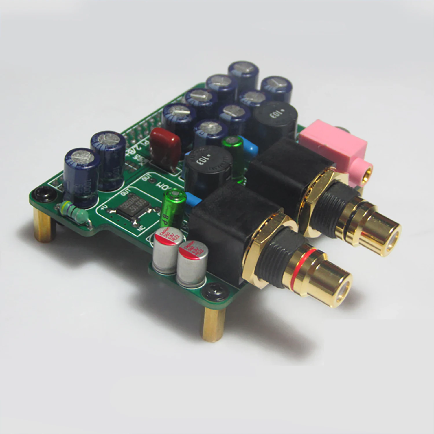 Raspberry Pi B + 2B DAC TDA1387 8 шт. расширяющаяся плата I2S интерфейс связи для MCLK DATA LRCK BCK DC5V 2A 44