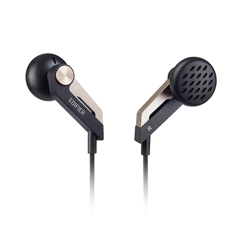 EDIFIER P186 наушники-вкладыши Hifi наушники высокого класса акустическая конфигурация гарнитура шумоподавление наушники с микрофоном для ПК MP3 ноутбука