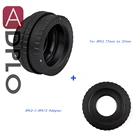 Адаптер для макрообъектива M42 с регулируемой фокусировкой, Геликоид, от 17 мм до 31 мм + Адаптер для объектива M42 или C Mount Lens to M43 camera