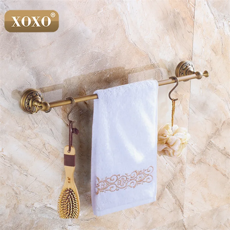 XOXO Одноместный полотенцесушитель держатель для полотенец твердая латунь