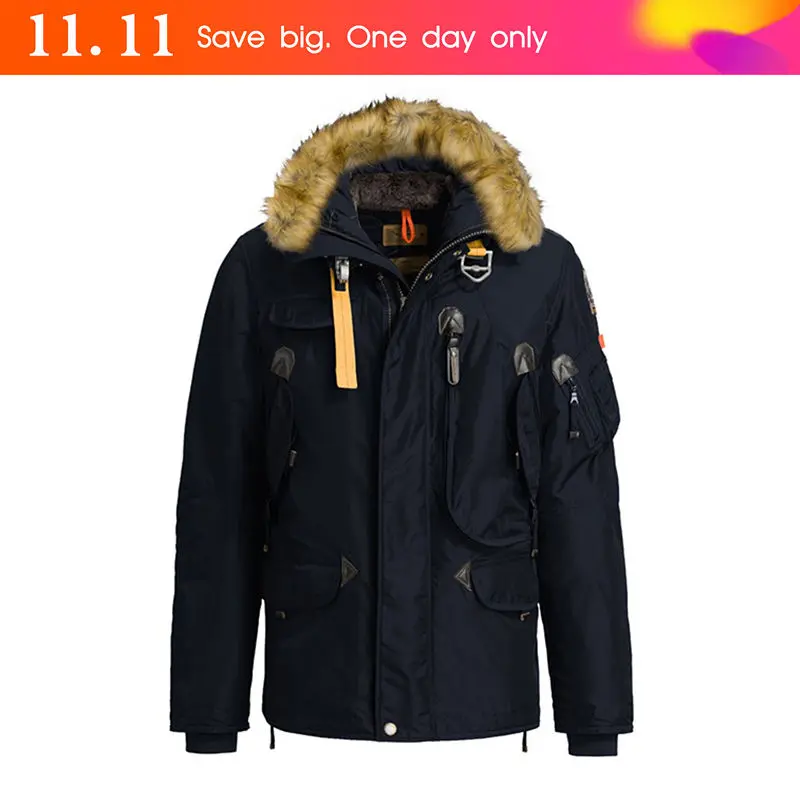 2016 Зимняя теплая походная пуховая куртка мужская средняя правая рука джемпер