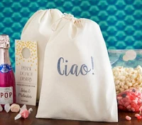 personalized ciao italian wedding hangover kit favor gift welcome bags bachelorette hem bridal shower party gift bag