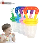 Силиконовая соска для кормления детей с фруктами