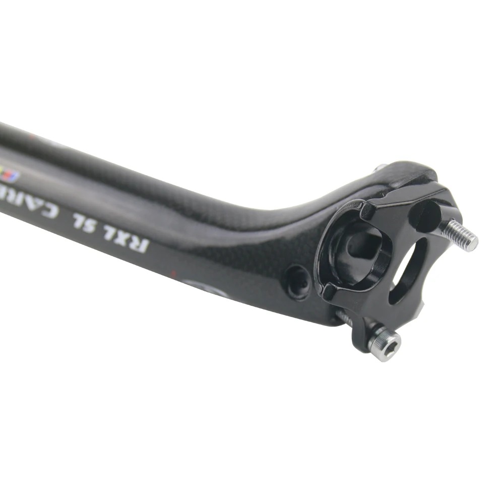 RXL SL cycleseat Post Carbon MTB 27 2/30 8 мм 3K глянцевый 350/400 Черный Сверхлегкий полностью