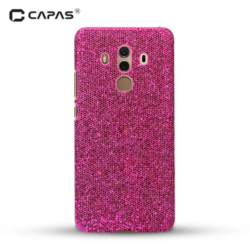 Для HUAWEI mate 10/mate 10 Pro Чехол CAPAS Жесткий ПК Bing чехол для телефона, рисунок под дерево узор чехол для Huawei mate 10 Pro задняя крышка - Цвет: Bling Case