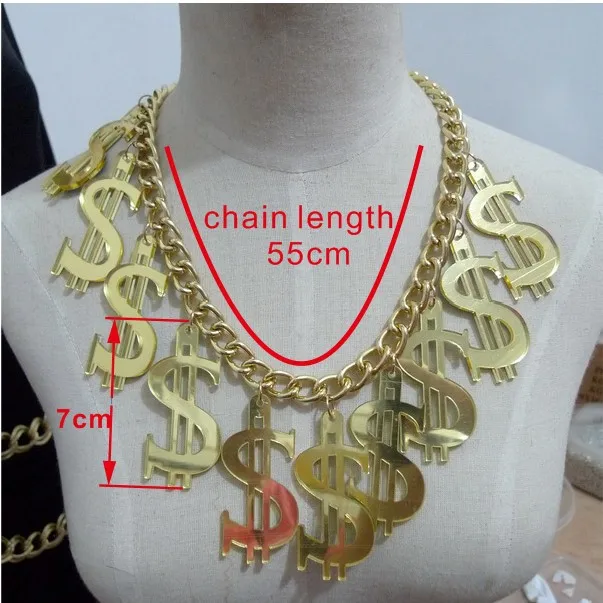 Акриловое ожерелье в стиле хип-хоп | Украшения и аксессуары