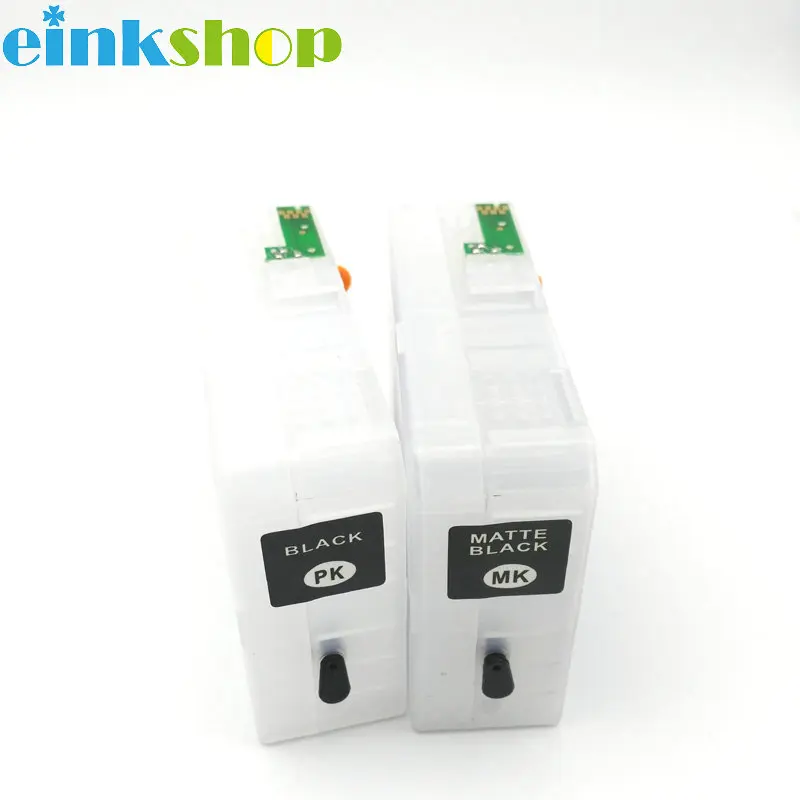 Пустой пополняемый картридж для чернил Einkshop с чипом автосброса принтера Epson 3800 9