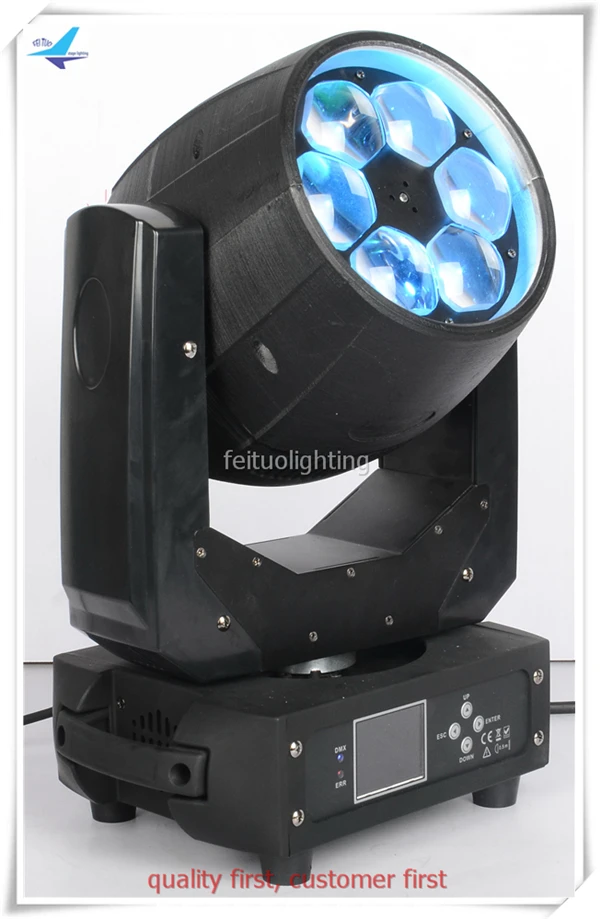 4 шт./лот Mini Bee Eye 6*40 Вт RGBW в 1 светодиодный луч движущаяся голова свет zoom кейс для