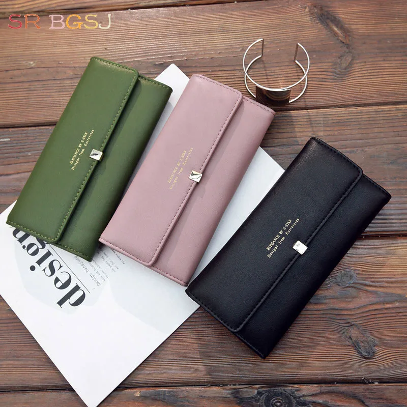 Бесплатная доставка Черный Зеленый Розовый винтажный женский кожаный Длинный