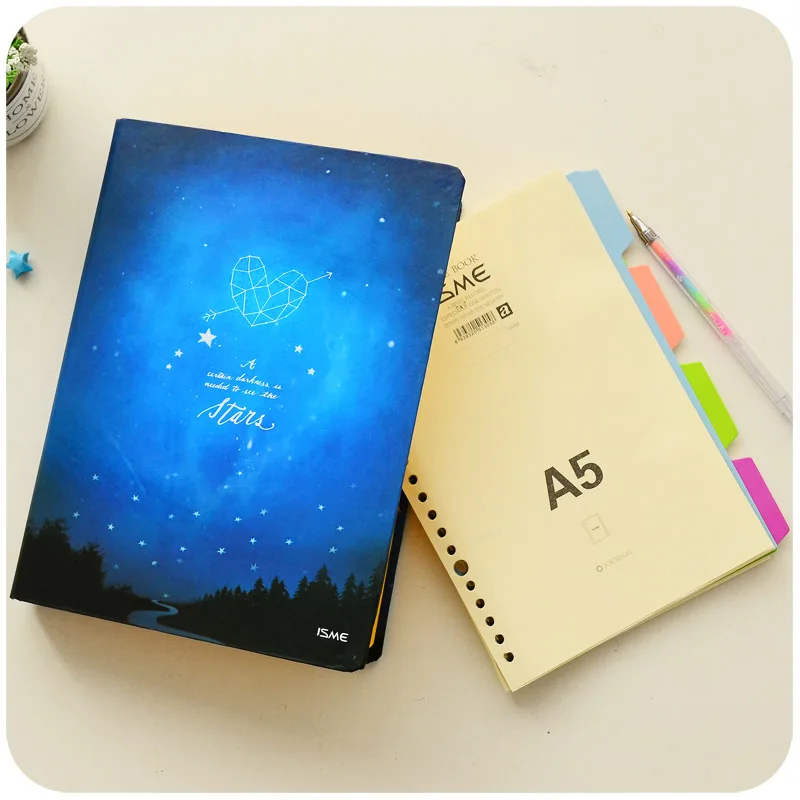 Оригинальные плотные блокноты MIRUI с свободными листьями студенческий жесткий