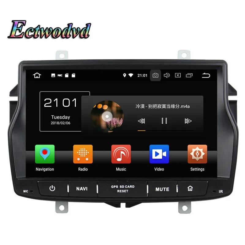 Ectwodvd Восьмиядерный 4G Android 8 0/четырехъядерный 1 Автомобильный мультимедийный dvd