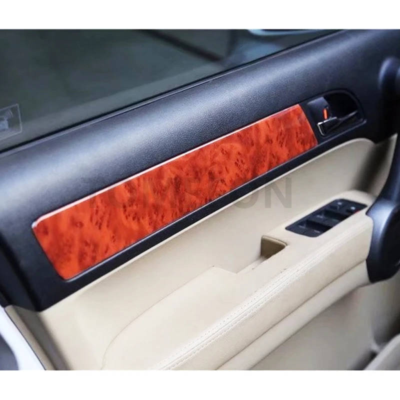TOMEFON для Honda CRV 2007 2008 2009 2010 ABS специальный Краски Внутренняя дверь боковая ручка для укладки волос отделка Панель крышка 4 шт./компл