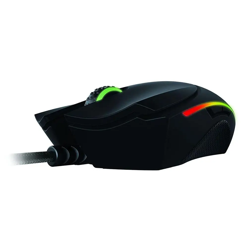 Оригинальный razer Diamondback Проводная игровая мышь RGB подсветка 16000 dpi Ambidextrous для