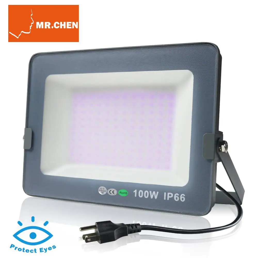 

Protect Eyes 110V 220V LED UV Black Light Party Dark Aquarium Body Paint Fluorescent Poster Neon Glow Halloween Ultraviolet Lamp